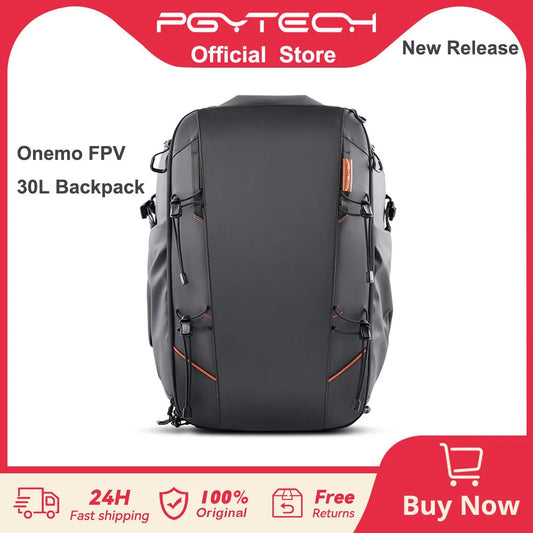 PGYTECH 30L Onemo Drone-Backpack for FPV, Professional Waterproof Backpack Travel Bag for FPV Racing Quadcopter/Fpv Goggles
