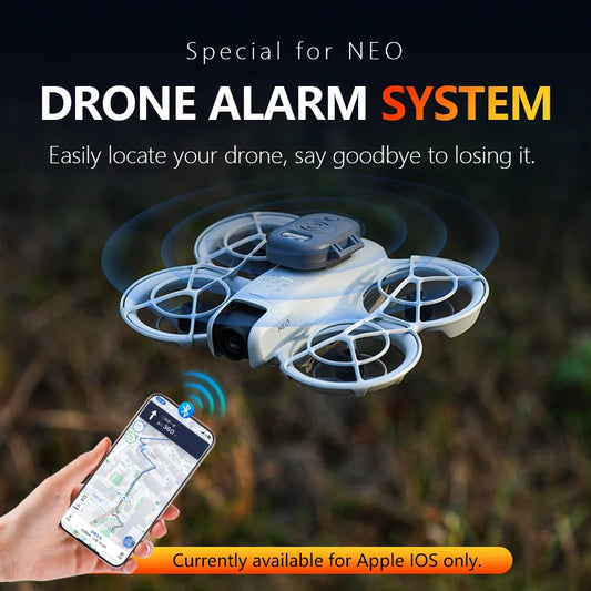Lightweight Drone Alarm USB Charging Portable Anti-Lost Alarm Tracking Locator for DJI Neo Drone Accessories
