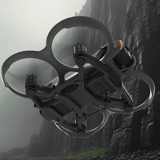 Carbon Fiber Bottom Armor Protective Anti-Collision Bottom Armor Height Bracket for DJI Avata 2 Drone Accessories