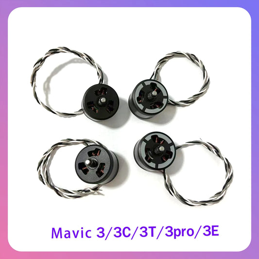 The new Mavic 3/3C/3T/3E/3pro front, rear, left, and right power motors rotate smoothly and are suitable for the DJI Mavic serie