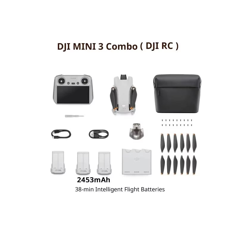 Mini 3 Drone 38-Min Max Flight Time 4K HDR Video True Vertical Shooting Mavic Mini3 Brand New in Stock