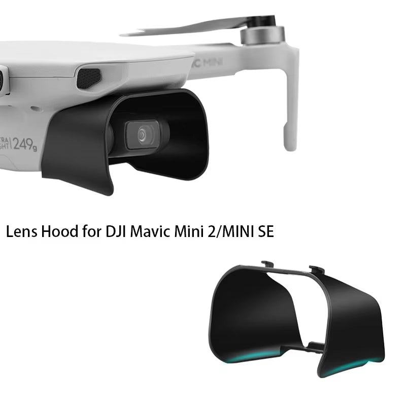 Lens Cover Hood for DJI Mini 2/SE Drone Lens Cap Protector Gimbal Camera Guard Anti-Glare Shield for DJI Mavic Mini Accessories