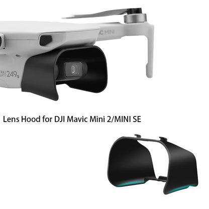 Lens Cover Hood for DJI Mini 2/SE Drone Lens Cap Protector Gimbal Camera Guard Anti-Glare Shield for DJI Mavic Mini Accessories