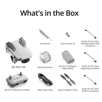 Mini 4K Drone Standard Set 4K/30Fps HDR FHD Video Transmission Original Brand New in Stock