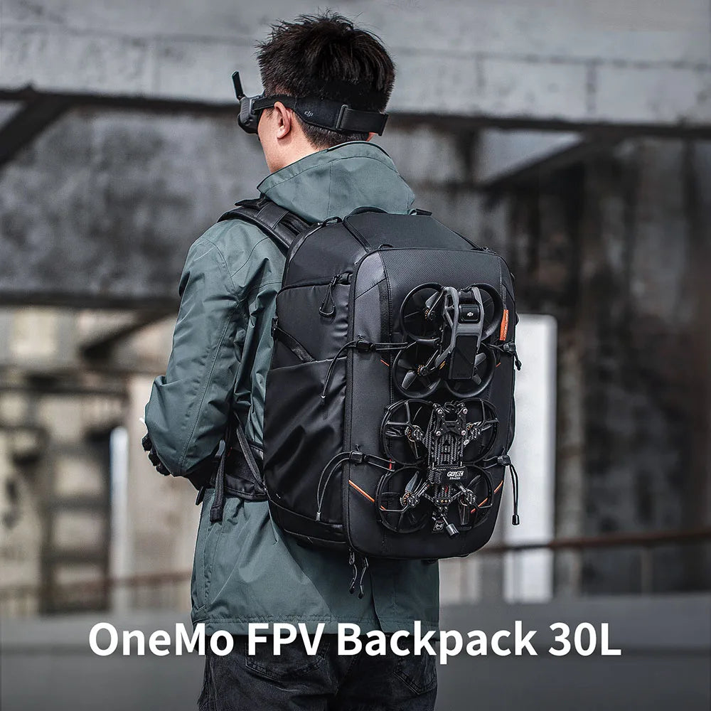 PGYTECH 30L Onemo Drone-Backpack for  FPV, Professional Waterproof Backpack Travel Bag for FPV Racing Quadcopter/Fpv Goggles