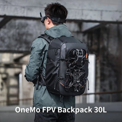 PGYTECH 30L Onemo Drone-Backpack for  FPV, Professional Waterproof Backpack Travel Bag for FPV Racing Quadcopter/Fpv Goggles