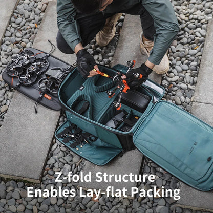 PGYTECH 30L Onemo Drone-Backpack for  FPV, Professional Waterproof Backpack Travel Bag for FPV Racing Quadcopter/Fpv Goggles