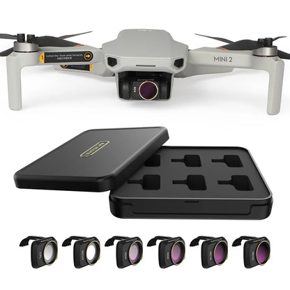 Lens Filter MCUV ND4 ND8 ND16 ND32 CPL Drone Camera Filters Kit Drone Accessories for DJI Mavic Mini /Mini SE/Mini 2