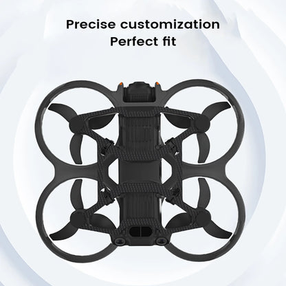Carbon Fiber Bottom Armor Protective Anti-Collision Bottom Armor Height Bracket for DJI Avata 2 Drone Accessories