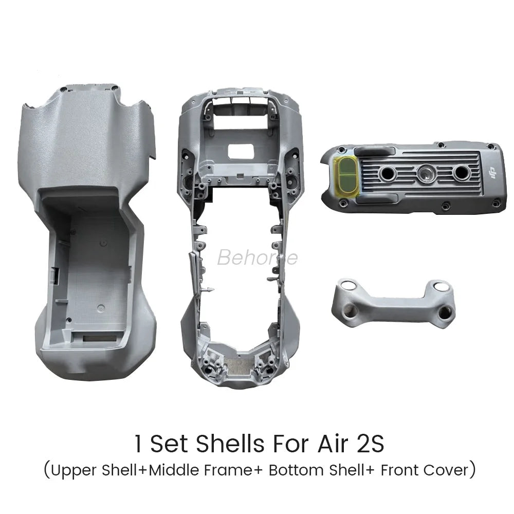 For DJI Mavic Air 2S Drone Repair Accessories Upper Shell Front Cover Bottom Aircraft Cover Middle Frame-Quality Spare Parts