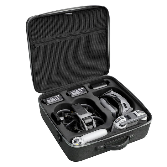 Portable Carrying Shoulder Bag for DJI Avata Goggles Shock-proof Travel Storage Handbag Case with FPV V2 Accessories