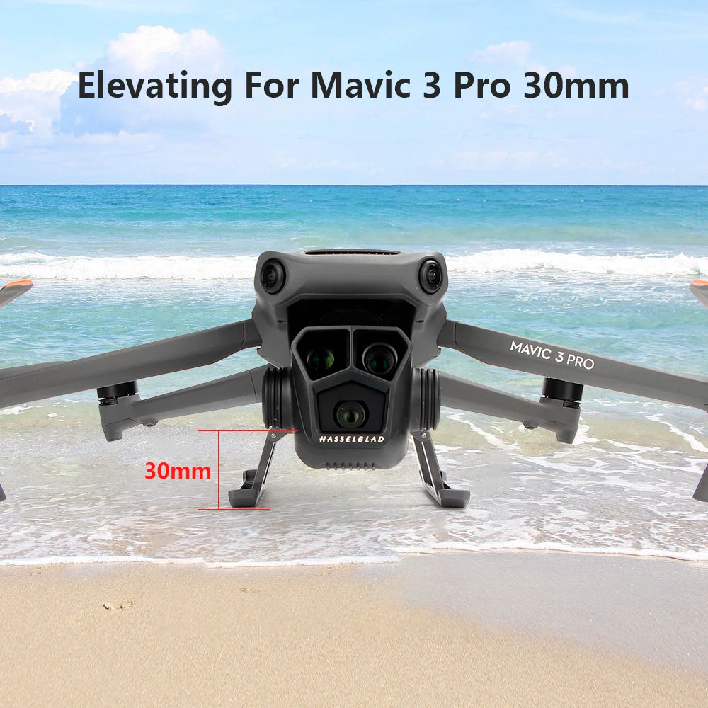Foldable Landing Gear Protector Bracket Extension Support Legs Drone Accessories for DJI Mavic 3/Mavic 3 Pro