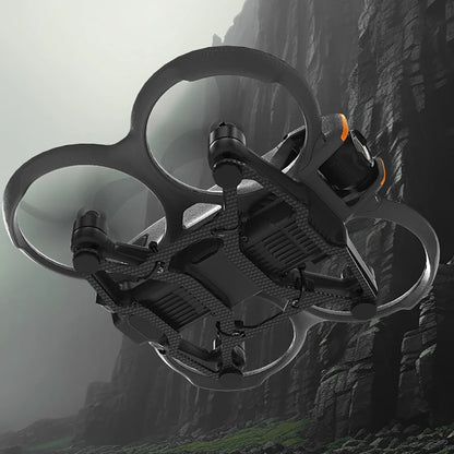 Carbon Fiber Bottom Armor Protective Anti-Collision Bottom Armor Height Bracket for DJI Avata 2 Drone Accessories