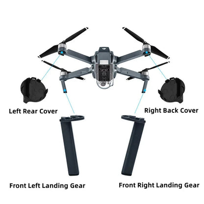 Original for Mavic Pro Parts  Front Landing Gear Rear Cover Arm Axis Rear Shaft Bracket CW CCW for DJI MAVIC PRO Spare Parts