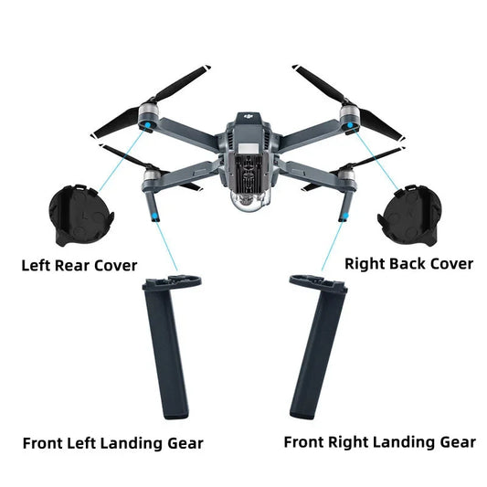 Original for Mavic Pro Parts  Front Landing Gear Rear Cover Arm Axis Rear Shaft Bracket CW CCW for DJI MAVIC PRO Spare Parts
