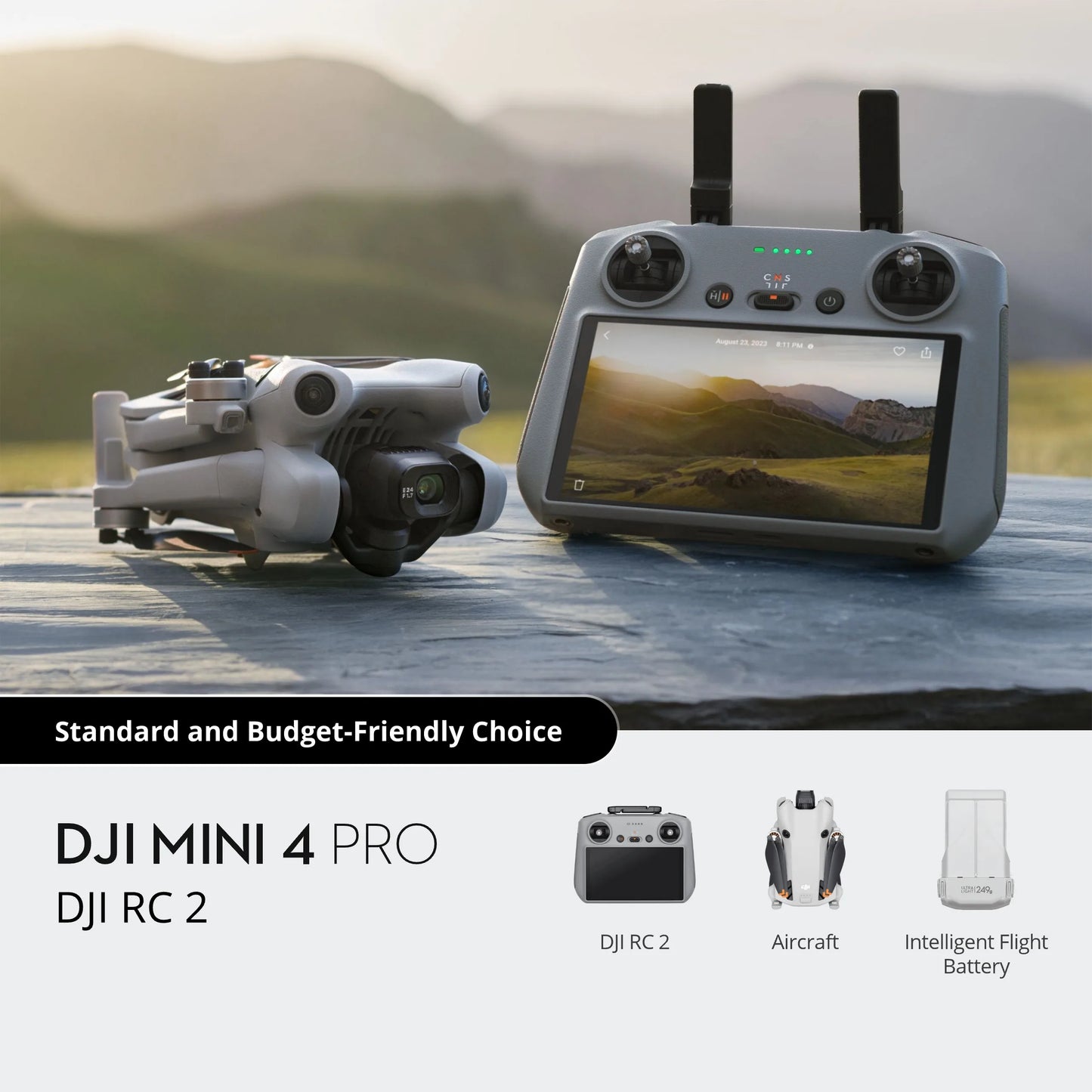 Mini 4 Pro Drone Folding Mini-Drone with 4K/60 Fps HDR Video Camera