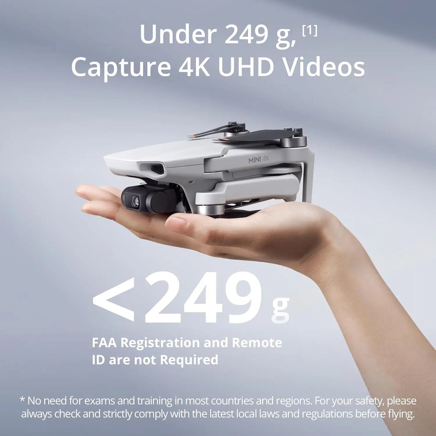 Mini 4K Drone Standard Set 4K/30Fps HDR FHD Video Transmission Original Brand New in Stock